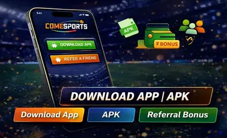 Download the app, unlock code COME300, and enter ₹1 contests faster